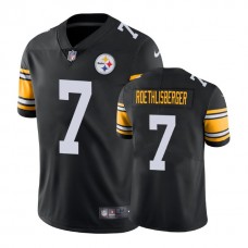 Pittsburgh Steelers #7 Ben Roethlisberger Vapor Untouchable Limited Throwback Black Jersey