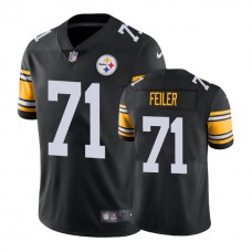 Pittsburgh Steelers #71 Matt Feiler Vapor Untouchable Limited Throwback Black Jersey