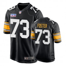 Pittsburgh Steelers #73 Ramon Foster 1978 Throwback Super Bowl XIII Black Jersey