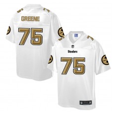 Pittsburgh Steelers #75 Joe Greene White Pro Line Fashion Jersey