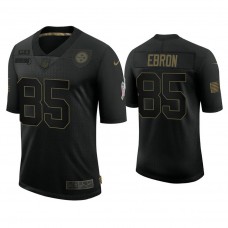 Pittsburgh Steelers #85 Eric Ebron Black 2020 Salute to Service Limited Jersey