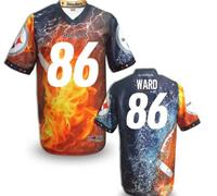 Pittsburgh Steelers #86 WARD Men's Stitched NFL Elite Fanatical Version Jersey (10)