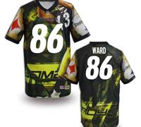 Pittsburgh Steelers #86 WARD Men's Stitched NFL Elite Fanatical Version Jersey (6)