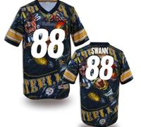 Pittsburgh Steelers #88 SWANN Men's Stitched NFL Elite Fanatical Version Jersey (1)