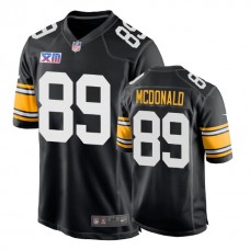 Pittsburgh Steelers #89 Vance McDonald 1978 Throwback Super Bowl XIII Black Jersey