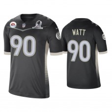 Pittsburgh Steelers #90 T.J. Watt 2021 AFC Pro Bowl Game Anthracite Jersey