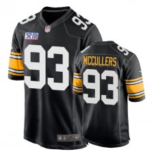 Pittsburgh Steelers #93 Daniel McCullers 1978 Throwback Super Bowl XIII Black Jersey