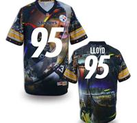 Pittsburgh Steelers #95 LLOYD Men's Stitched NFL Elite Fanatical Version Jersey (2)