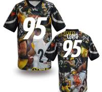 Pittsburgh Steelers #95 LLOYD Men's Stitched NFL Elite Fanatical Version Jersey (7)