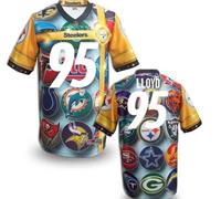 Pittsburgh Steelers #95 LLOYD Men's Stitched NFL Elite Fanatical Version Jersey (8)