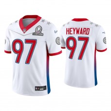 Pittsburgh Steelers #97 Cameron Heyward White Game 2022 AFC Pro Bowl Jersey