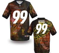 Pittsburgh Steelers #99 KEISEL Men's Stitched NFL Elite Fanatical Version Jersey (3)