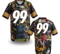 Pittsburgh Steelers #99 KEISEL Men's Stitched NFL Elite Fanatical Version Jersey (4)
