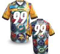 Pittsburgh Steelers #99 KEISEL Men's Stitched NFL Elite Fanatical Version Jersey (7)
