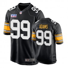 Pittsburgh Steelers #99 Keion Adams 1978 Throwback Super Bowl XIII Black Jersey