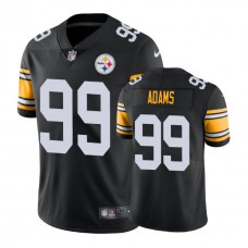 Pittsburgh Steelers #99 Keion Adams Vapor Untouchable Limited Throwback Black Jersey
