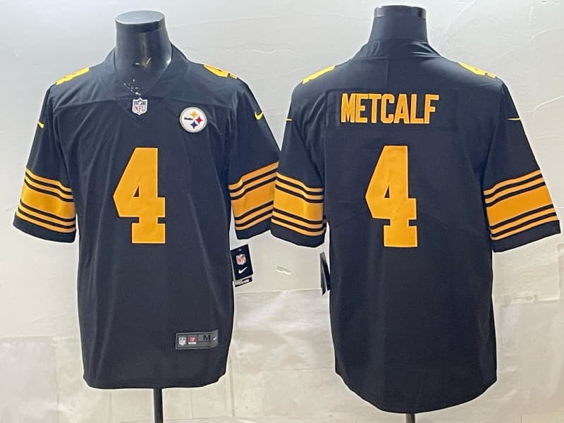 Pittsburgh Steelers  Vapor Limited Jersey – All Stitched DK Metcalf