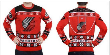 Portland Trail Blazers Men''s NBA Ugly Sweater