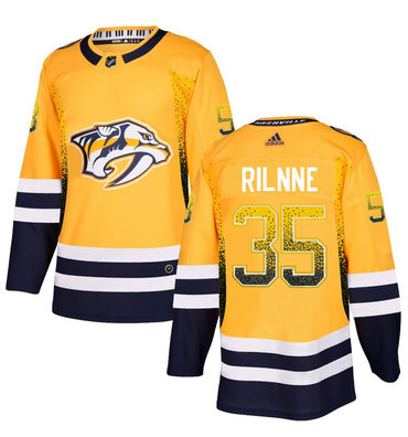 Predators 35 Gold Drift Fashion Adidas Jersey