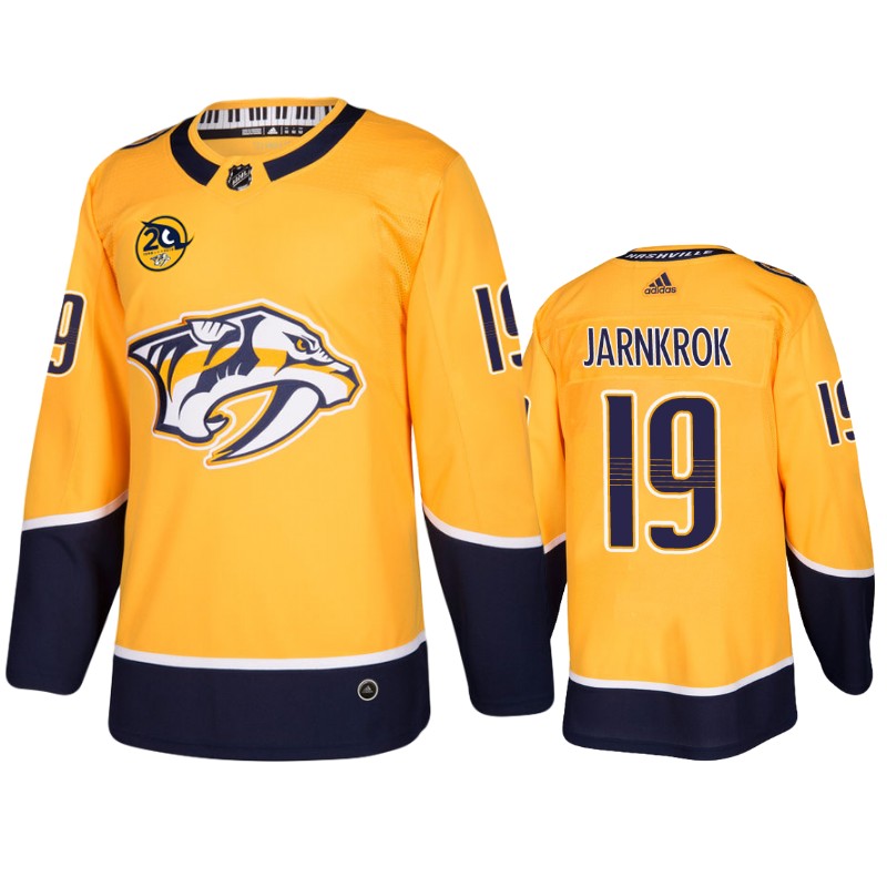 Predators Calle Jarnkrok Gold Home Jersey
