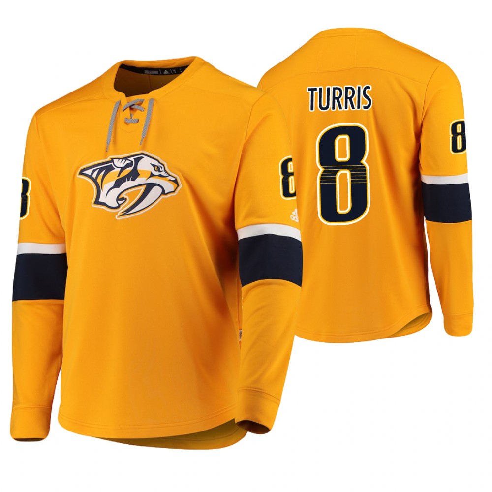 Predators Kyle Turris Gold Platinum Jersey