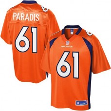 Pro Line Denver Broncos #61 Matt Paradis Team Color Jersey