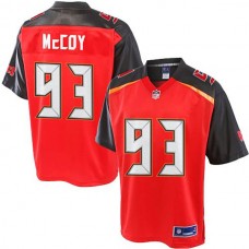Pro Line Gerald McCoy Red Tampa Bay Buccaneers #93 Jersey