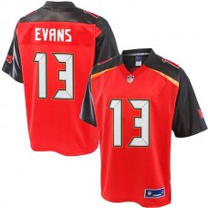 Pro Line Mike Evans Red Tampa Bay Buccaneers #13 Jersey