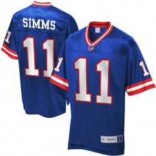 Pro Line New York Giants #11 Phil Simms Retired Player Jersey