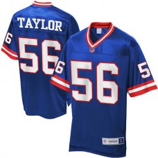 Pro Line New York Giants #56 Lawrence Taylor Retired Player Jersey