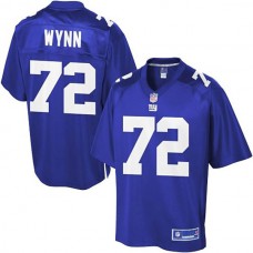 Pro Line New York Giants #72 Kerry Wynn Team Color Jersey 