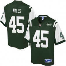 Pro Line New York Jets #45 Rontez Miles Team Color Jersey
