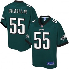 Pro Line Philadelphia Eagles #55 Brandon Graham Team Color Jersey