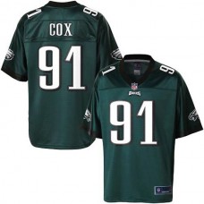 Pro Line Philadelphia Eagles #91 Fletcher Cox Team Color Jersey