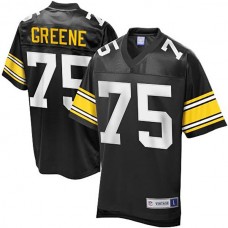 Pro Line Pittsburgh Steelers #75 Joe Greene Retired Player Jersey - Black