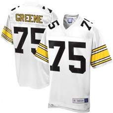 Pro Line Pittsburgh Steelers #75 Joe Greene Retired Player Jersey - White