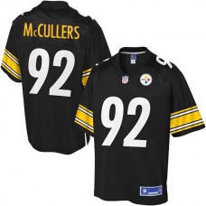 Pro Line Pittsburgh Steelers #92 Daniel McCullers Team Color Jersey