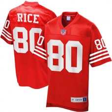 Pro Line San Francisco 49ers #80 Jerry Rice Retired Player Jersey