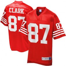 Pro Line San Francisco 49ers #87 Dwight Clark Retired Player Jersey