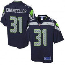 Pro Line Seattle Seahawks #31 Kam Chancellor Team Color Jersey