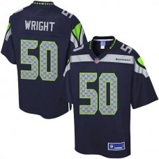 Pro Line Seattle Seahawks #50 K.J. Wright Team Color Jersey