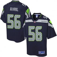 Pro Line Seattle Seahawks #56 Cliff Avril Team Color Jersey