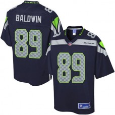 Pro Line Seattle Seahawks #89 Doug Baldwin Team Color Jersey