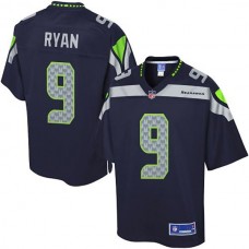 Pro Line Seattle Seahawks #9 Jon Ryan Team Color Jersey