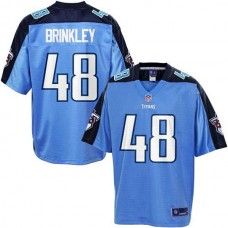 Pro Line Tennessee Titans #48 Beau Brinkley Team Color Jersey