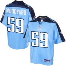 Pro Line Tennessee Titans #59 Wesley Woodyard Team Color Jersey