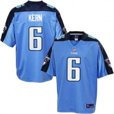 Pro Line Tennessee Titans #6 Brett Kern Team Color Jersey