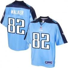 Pro Line Tennessee Titans #82 Delanie Walker Team Color Jersey