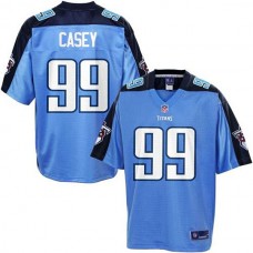 Pro Line Tennessee Titans #99 Jurrell Casey Team Color Jersey