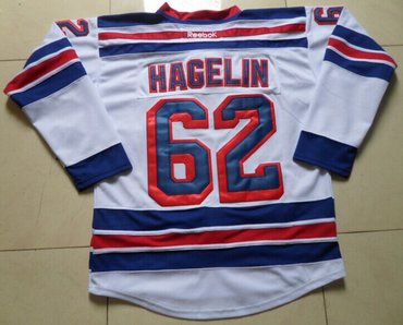 NHL Jerseys New York Rangers #62 Carl Hagelin white Jerseys